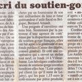 Article du Canard enchaîné du 16 janvier 2013