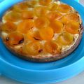 Tarte aux abricots, pâte sablée et crème pâtissière au thermomix