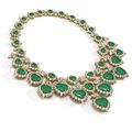 18 Karat Gold, Emerald and Diamond Necklace, Van Cleef & Arpels -