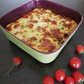 Recette : Quiche sans pâte tomate cerise courgette Mozzarella 