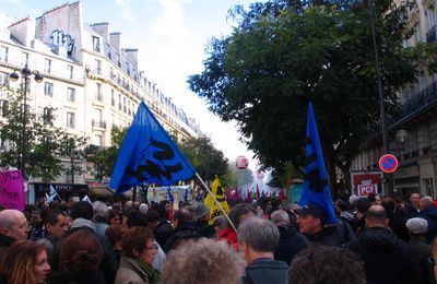 Manifestation contre le projet de retraite