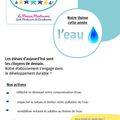 Projet éco-école 2024-2025: l'eau!