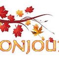 Octobre, plein, plein...