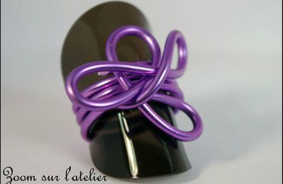 Bague mauve absolu