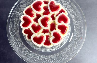 Panna cotta de la Saint-Valentin