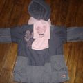 Parka et écharpe Marèse 4 ans