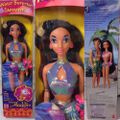 Aladdin et Jasmine WATER SURPRISE 1992 Mattel