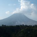 Pause semi-urbaine au milieu des volcans