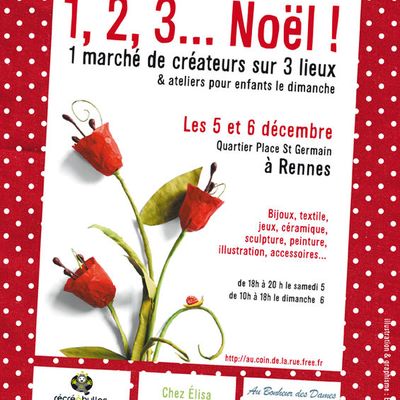 marché de noël à Rennes!!!!
