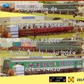 Exposition de trains miniature spécial Pâques 2019