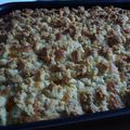 CRUMB CAKE NECTARINE ET ABRICOT