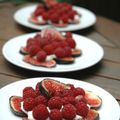 Tartelettes de figues aux framboises