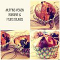 Muffins végan banane et fruits rouges