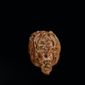 Petite coupe libatoire en corne de rhinocéros sculptée, Chine, dynastie Qing, fin du XVIIe siècle