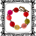 Bracelet "Bonbons acidulés"