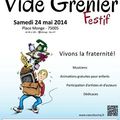 Vide-grenier festif place Monge - samedi 24 mai 2014