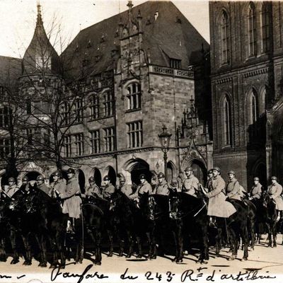 243e RAC, occupation de la Rhénanie, 1920-1922