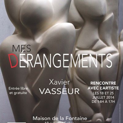 Exposition "Mes dérangements" Juillet 2014