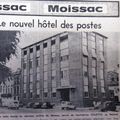 La Poste de Moissac en 1969