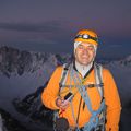 Aiguille verte, Couloir Whymper, 4122 m, AD+ à D IV 