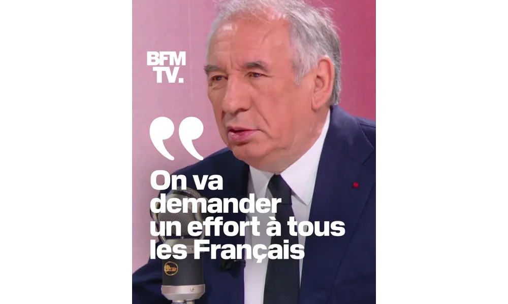 Bayrou annonce le racket des français