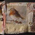 Mail art tissu