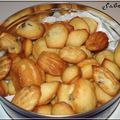 Mini madeleines en folie