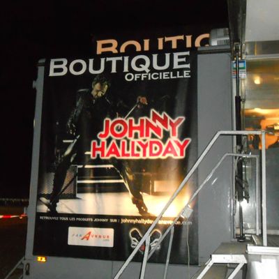 Concert de Johnny Hallyday le 22/11/2012