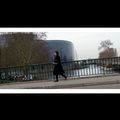 Strasbourg - F - Walking on the bridge