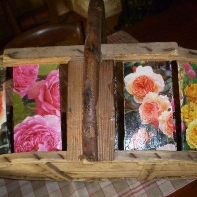 Panier de Roses ....