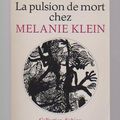 La pulsion de mort chez Mélanie Klein de Roland Jaccard 