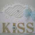 Carte double " KISS "