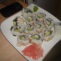 Sushis maison par Mac choco 