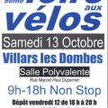 FOIRE AUX VELOS VILLARS LES DOMBES