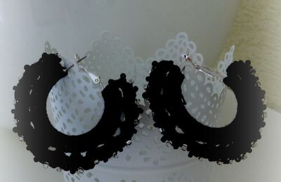 Créoles au crochet