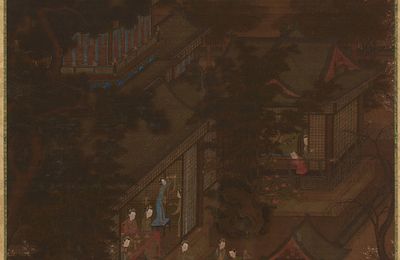 Palace Women and Children Celebrating the New Year, Ming dynasty, 15th-16th century