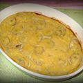 "Gratin" banane coco, sans plv ni gluten