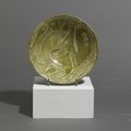 An Abbasid pottery bowl depicting a bird, Iraq, 9th-10th century