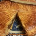 galette des rois à la crème d’amande au gianduja. 