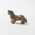 An important Chinese gilt-bronze figure of a tiger, Late Warring States or early Western Han Dynasty (250 BC-200 BC)