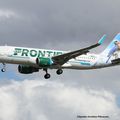 Aéroport: Toulouse-Blagnac(TLS-LFBO): Frontier Airlines: Airbus A320-214(WL): N230FR: F-WWDN: MSN:6773. NEW LIVERY FOR FRONTIER.