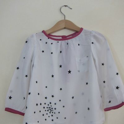 Tunique étoilée Zara 2/3 ans 