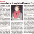 Une candidate écologiste affrontera Copé
