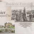 Rubrique ‘’D’hier à aujourd’hui’’ dans Le Mag ER : Frédéric-Fontaine (70)