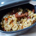 Risotto au chorizo...