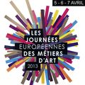 les journées européennes des métiers d'art - 5 au 7 avril 2013 - Avranches (50)