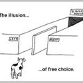 La liberté de choix est une illusion.