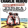 Bientôt la rentrée - par Foolz - Charlie Hebdo N°1204/N°1205 - 19 août 2015