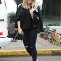 Hilary Duff leaving Nine Zero One Salon in West Hollywood