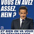 Affiche de campagne Sarkozy 2012